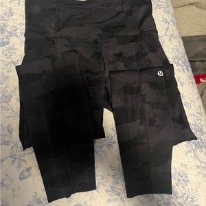 Camo lululemon size 2